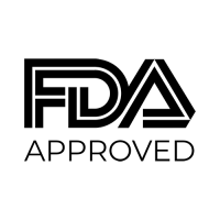 fda approved black logo